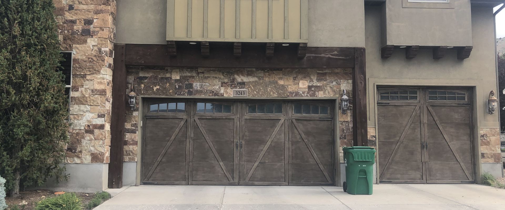 Home exterior before its remodel